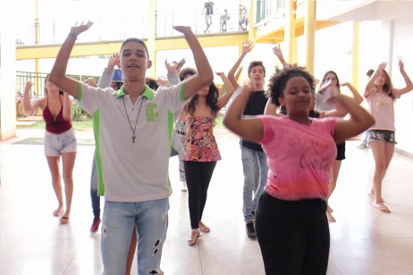 Alunos em Performance de Dança